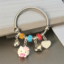 Load image into Gallery viewer, Sterling Sanrio Kid’s Charm Bracelet