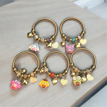 Load image into Gallery viewer, Sterling Gold Sanrio Charm Bracelets
