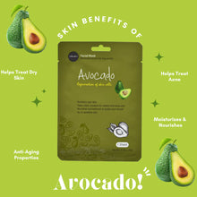Load image into Gallery viewer, Celavi Avocado Facial Mask