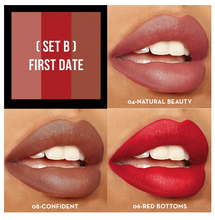 Load image into Gallery viewer, Sexy Trio Satin Lipstick Sets