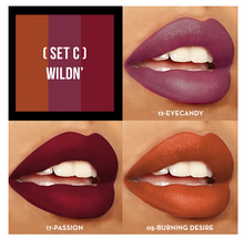 Load image into Gallery viewer, Sexy Trio Satin Lipstick Sets