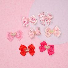 Load image into Gallery viewer, Love Ribbon Hair Bow
