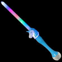 Load image into Gallery viewer, Long Unicorn Bubble Wand
