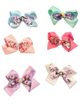 Load image into Gallery viewer, K-Pop Demon Hunter Ribbon Hair Bow
