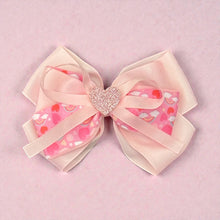 Load image into Gallery viewer, Love Ribbon Hair Bow
