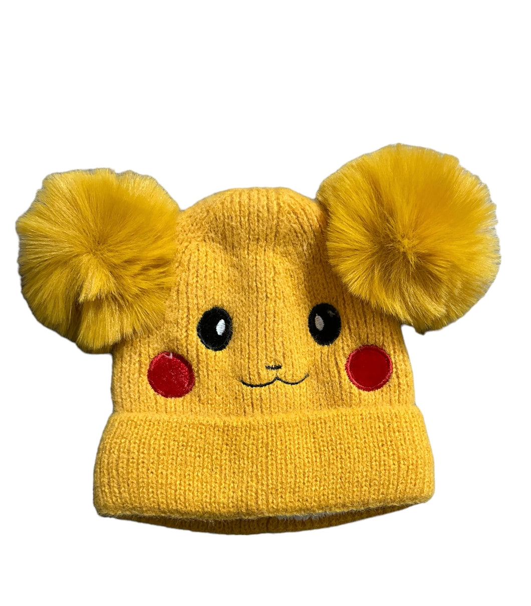 Pikachu Pom Pom Beanie