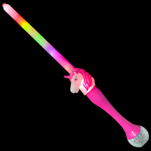 Load image into Gallery viewer, Long Unicorn Bubble Wand
