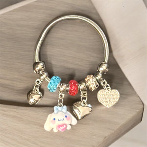 Sterling Sanrio Kid’s Charm Bracelet