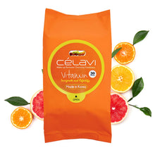 Load image into Gallery viewer, Celavi Vitamin C Make-up Wipes
