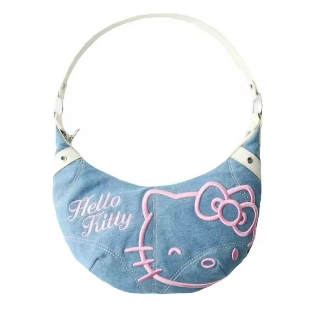 Hello Kitty Denim Purse