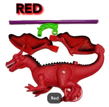Load image into Gallery viewer, Dragon Trolley Toy with Sounds
