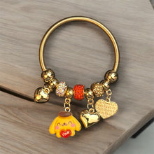 Load image into Gallery viewer, Sterling Gold Sanrio Charm Bracelets
