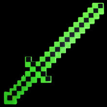 Load image into Gallery viewer, Light Up Pixel Sword
