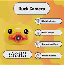 Load image into Gallery viewer, Duck Bubble Camera
