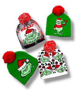 Grinch Beanies