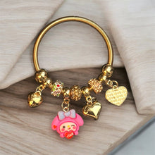 Load image into Gallery viewer, Sterling Gold Sanrio Charm Bracelets
