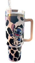 Load image into Gallery viewer, Cow Stitch 40 ounces Tumbler
