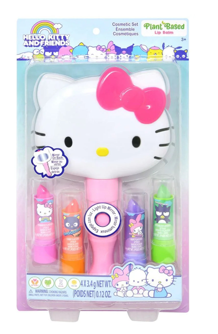 Hello Kitty Mirror w/ Lip Balm