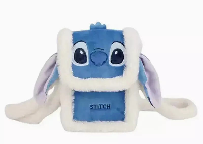 Disney Shanghai Stitch Faux Fur Crossbody Bag