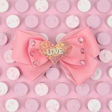 Load image into Gallery viewer, Love Ribbon Hair Bow
