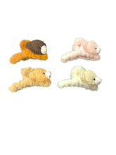 Load image into Gallery viewer, Teddy bear Hair claw
