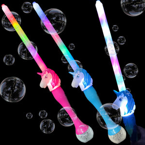 Long Unicorn Bubble Wand