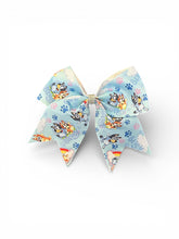 Load image into Gallery viewer, Bluey Ribbon HairBow
