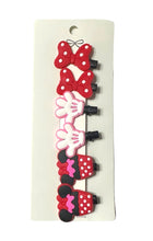 Load image into Gallery viewer, Minnie Mouse Hair Clips Set
