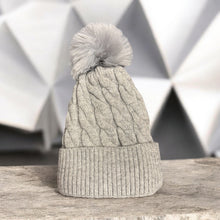 Load image into Gallery viewer, Toddlers Knit Pom Pom Beanie
