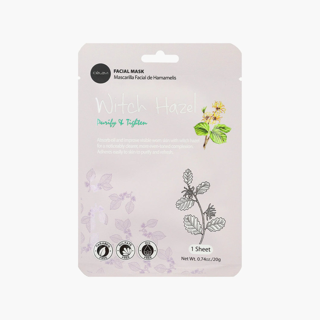 Celavi Witch Hazel Facial Mask