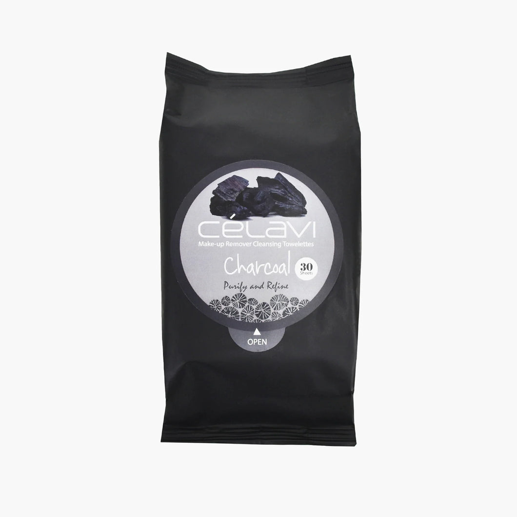 Celavi Charcoal Make-Up Wipes