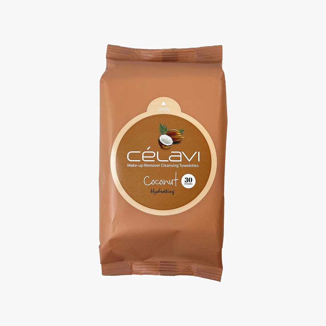 Celavi Coconut Make-Up Wipes