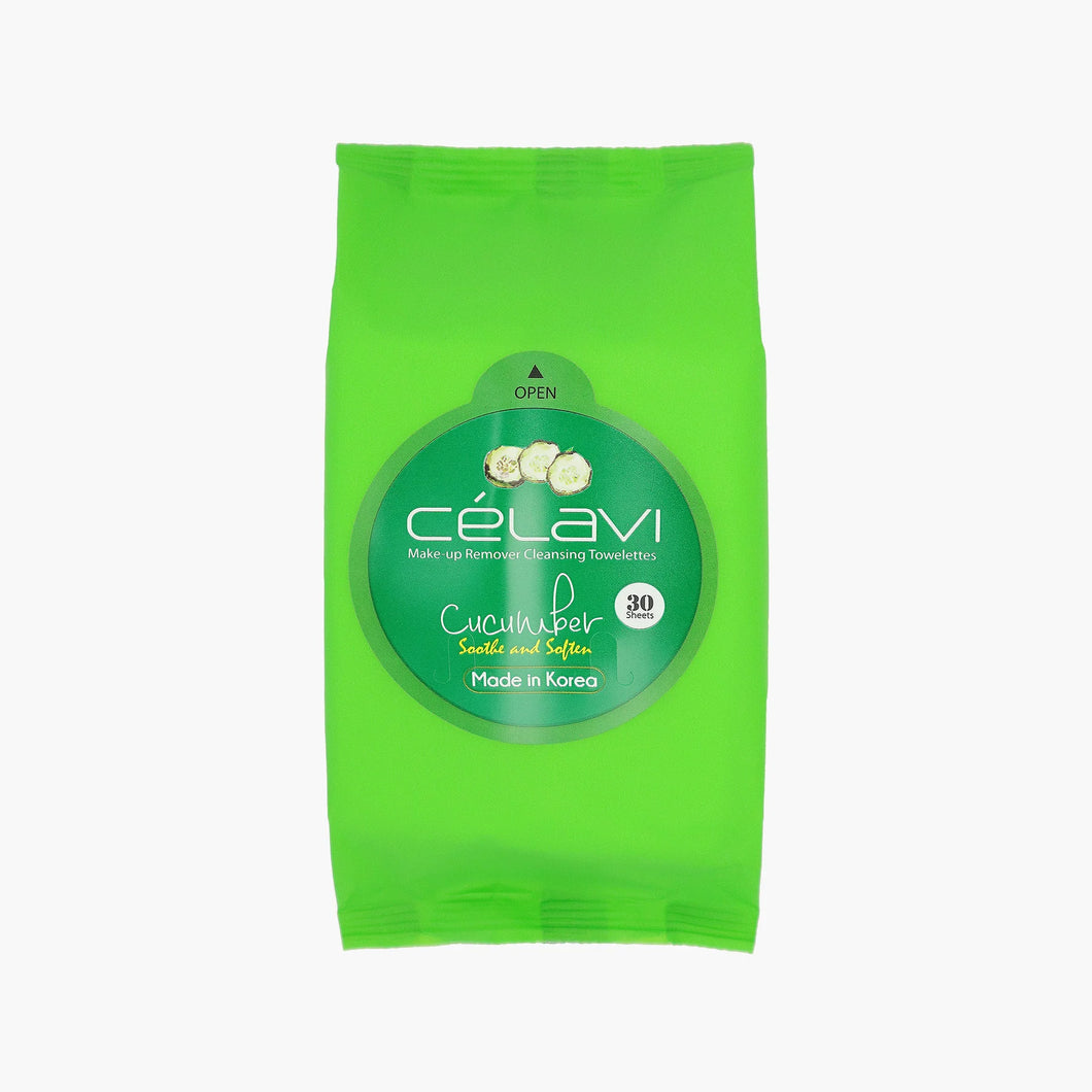 Celavi Cucumber Make-Up Wipes