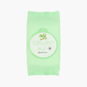 Celavi Mint Make-up Remover Wipes