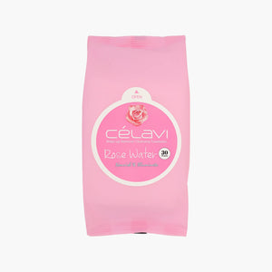 Celavi Rose Water MAke-Up Wipes