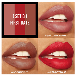 Sexy Trio Satin Lipstick Sets