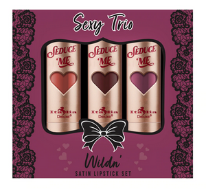 Sexy Trio Satin Lipstick Sets