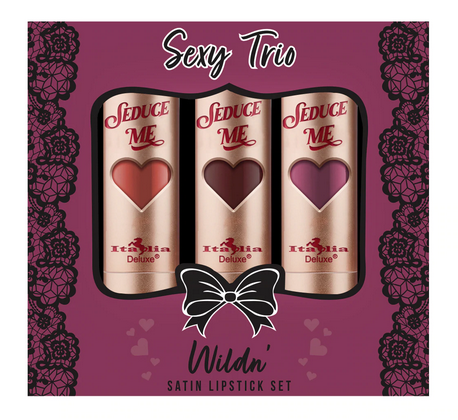 Sexy Trio Satin Lipstick Sets